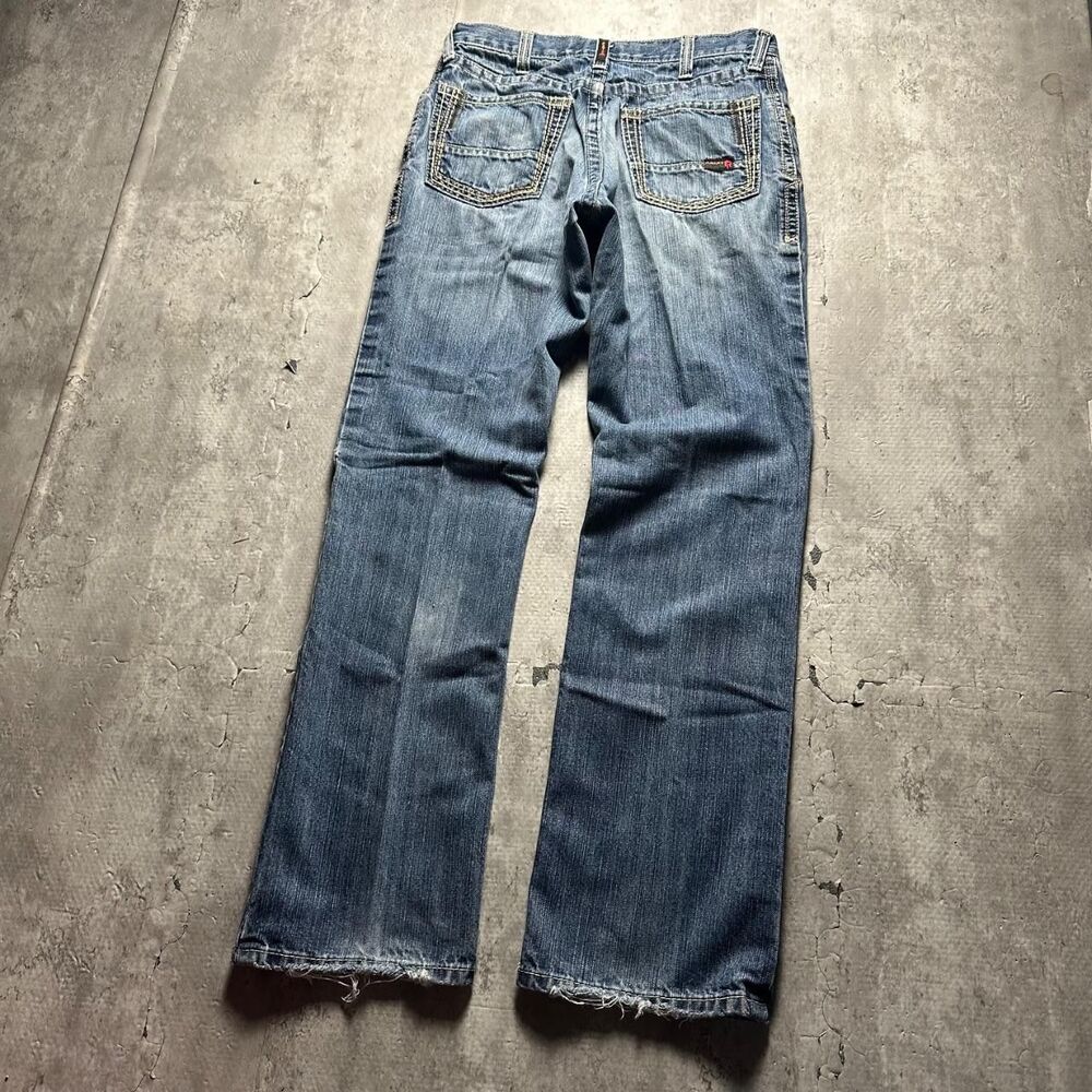 Ariat Men's Blue and Navy Jeans